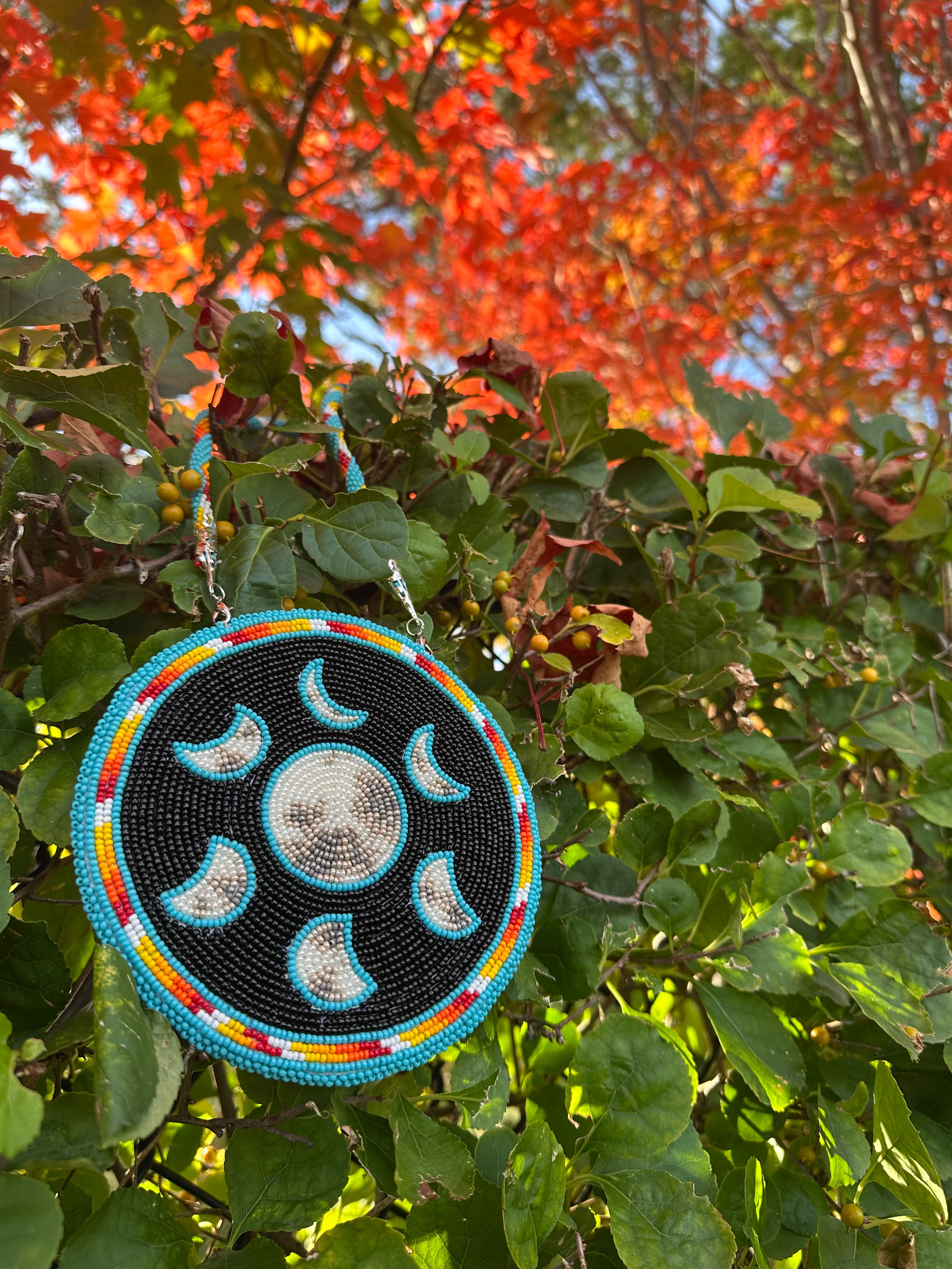 Moon Phases Medallion & Lanyard