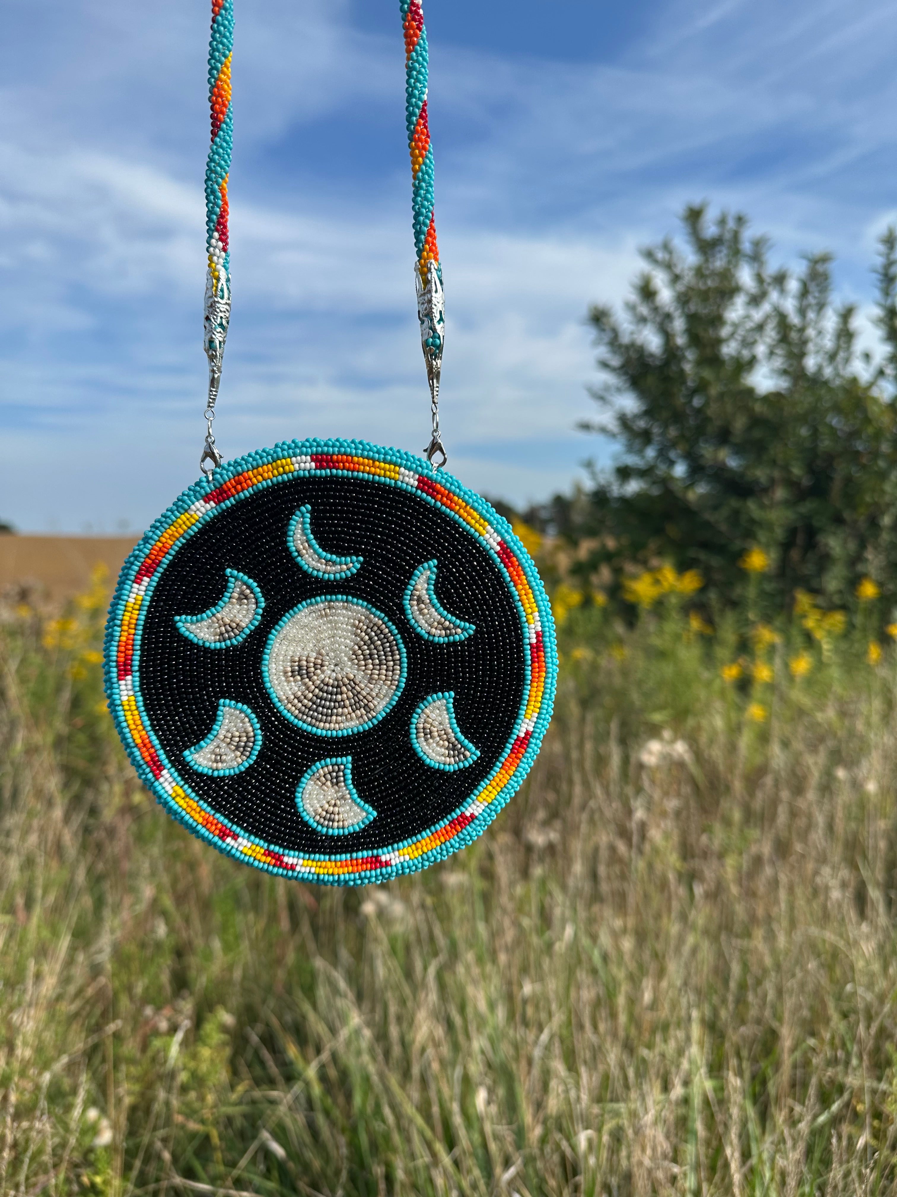 Moon Phases Medallion & Lanyard