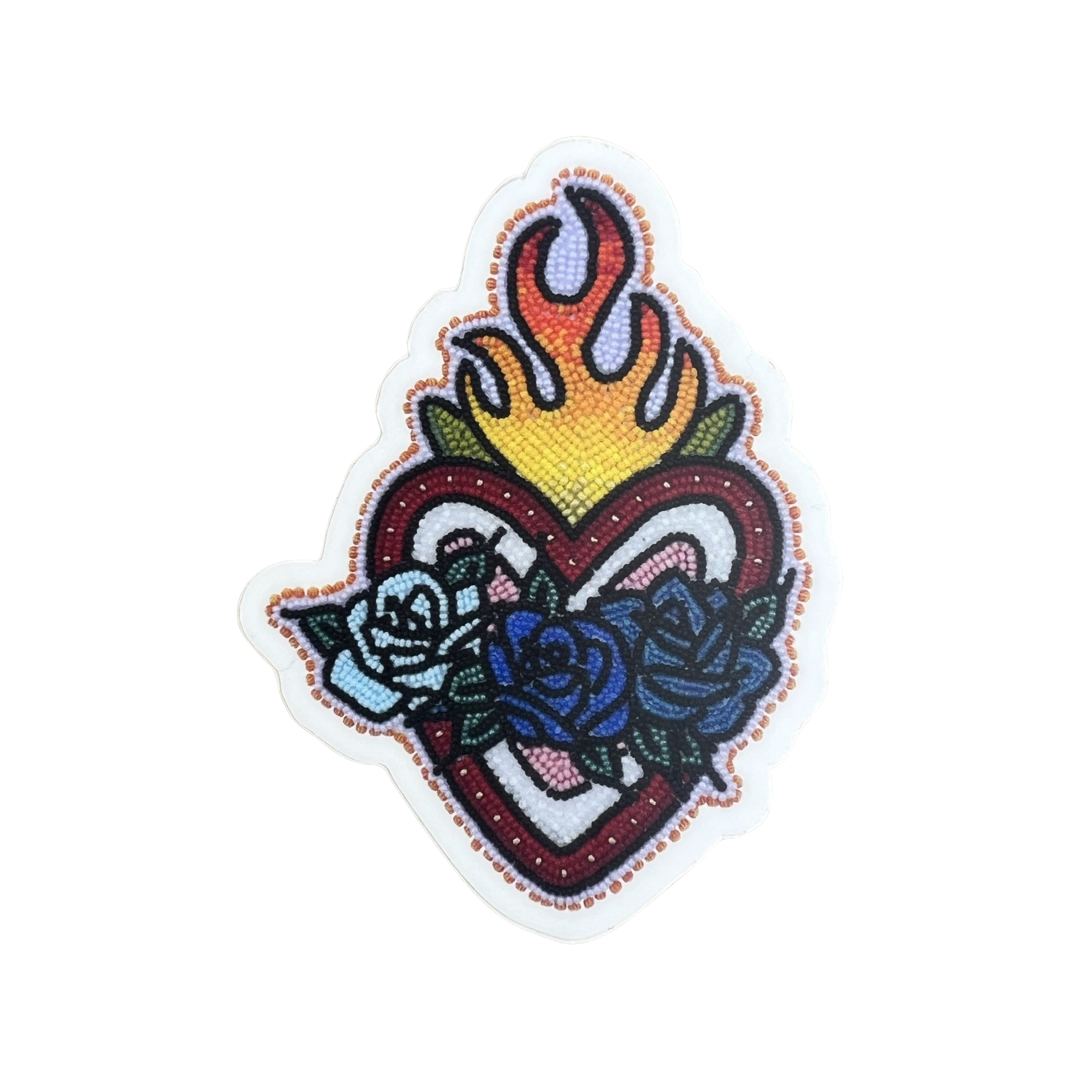 Sacred Heart Berry Sticker